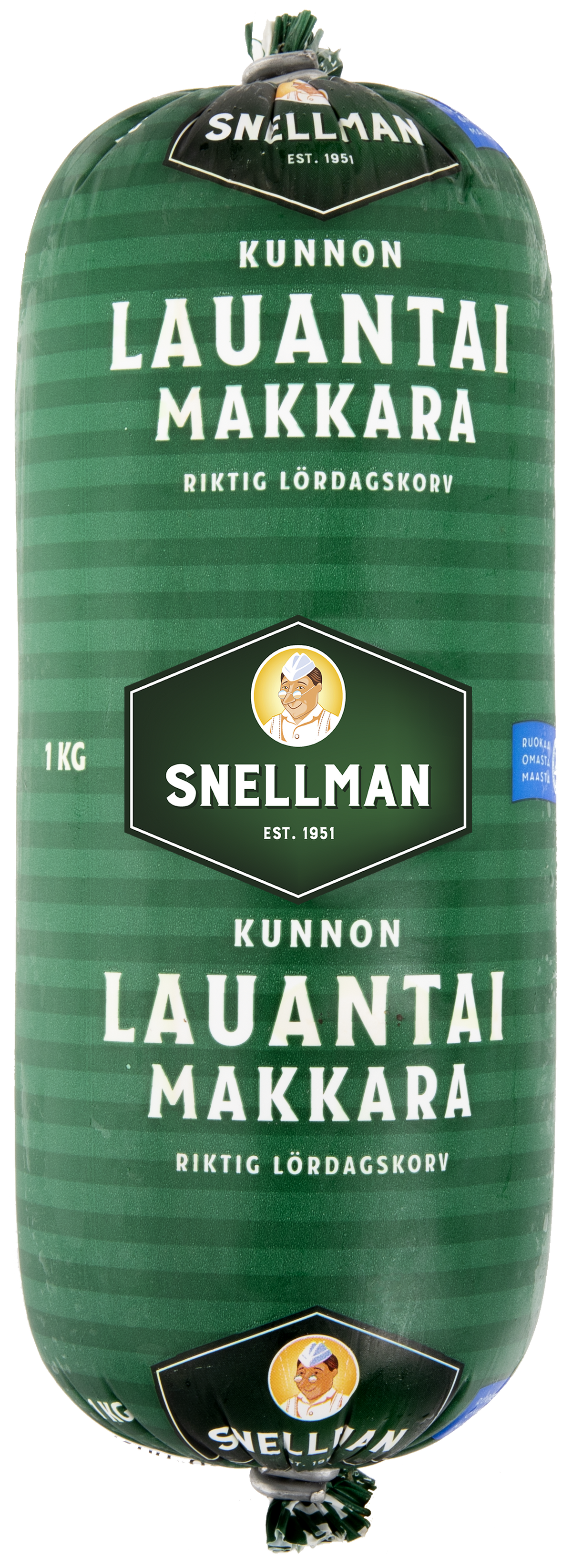 Riktig lördagskorv i stång 1 kg