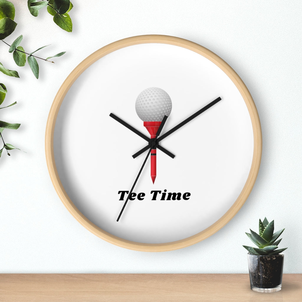 Tee Time Wall clock