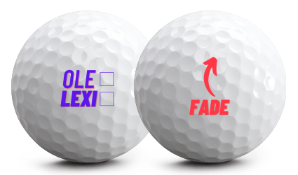 Unique Golf balls