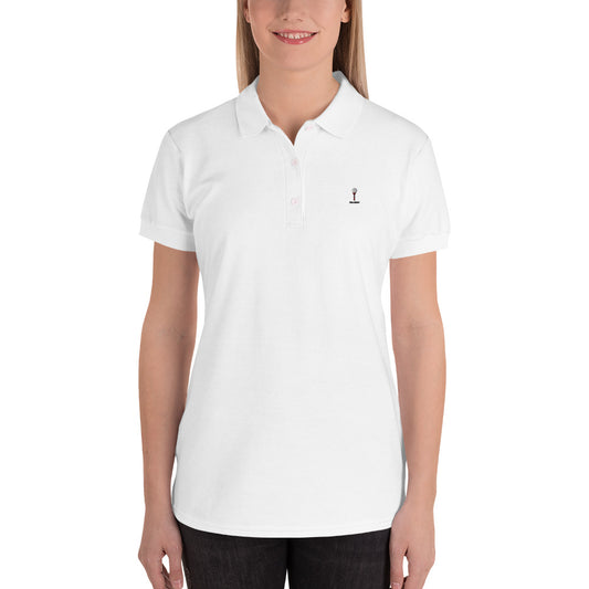 Embroidered Women's Polo Tee Shirt